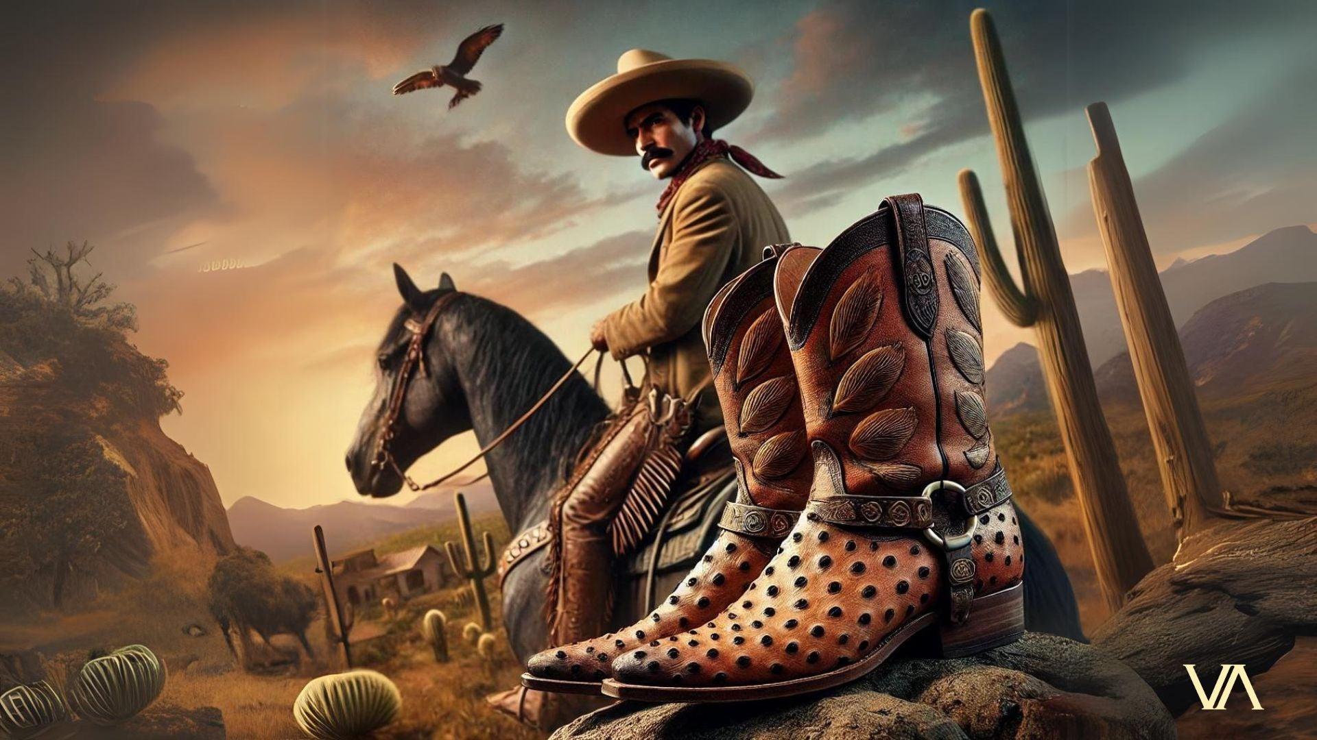 La Historia de los Vaqueros Mexicanos y su Conexión con la Bota Vaquera