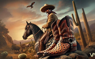 La Historia de los Vaqueros Mexicanos y su Conexión con la Bota Vaquera