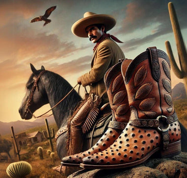 La Historia de los Vaqueros Mexicanos y su Conexión con la Bota Vaquera