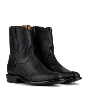 Arrieta Bota de Cierre Lizard Negro