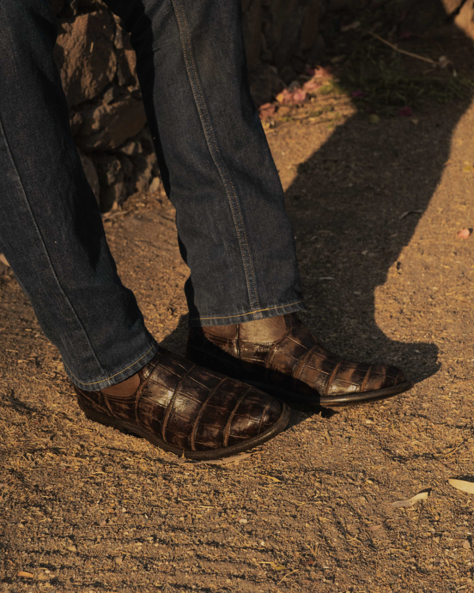 Arrieta Bota de Cierre American Alligator (Cocodrilo)
